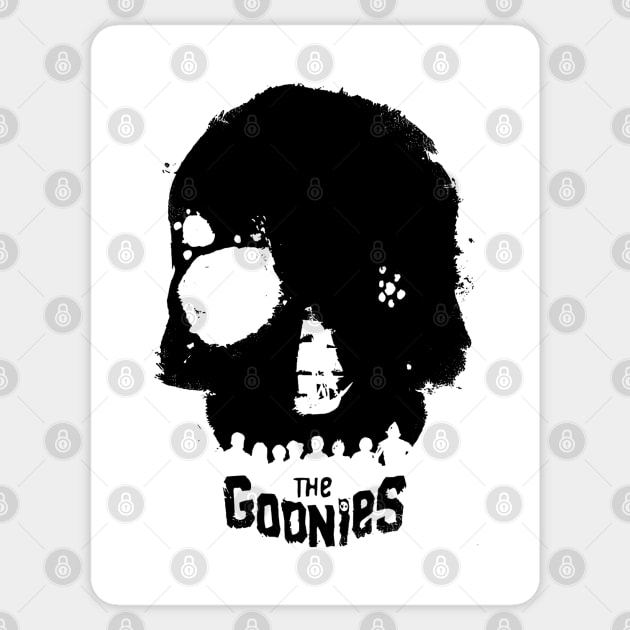 The Goonies - Treasure Sticker by Buff Geeks Art